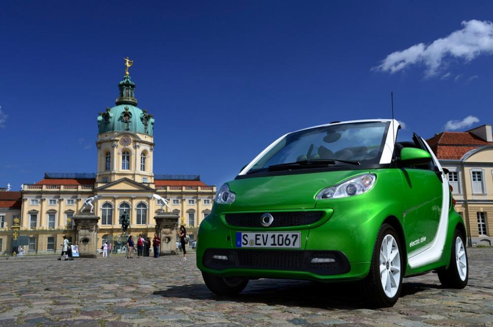 2013 Smart Fortwo Green