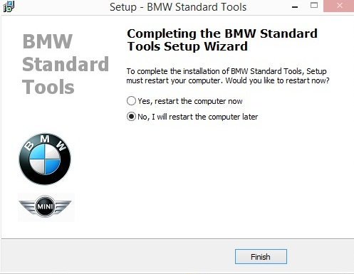 finish v bmw standart tools