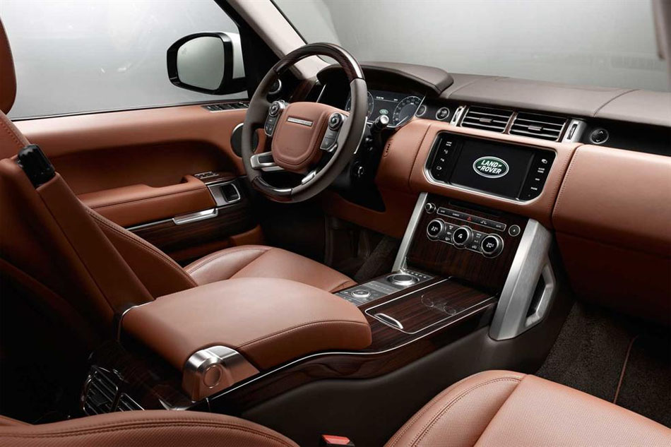 интерьер Range Rover 2015