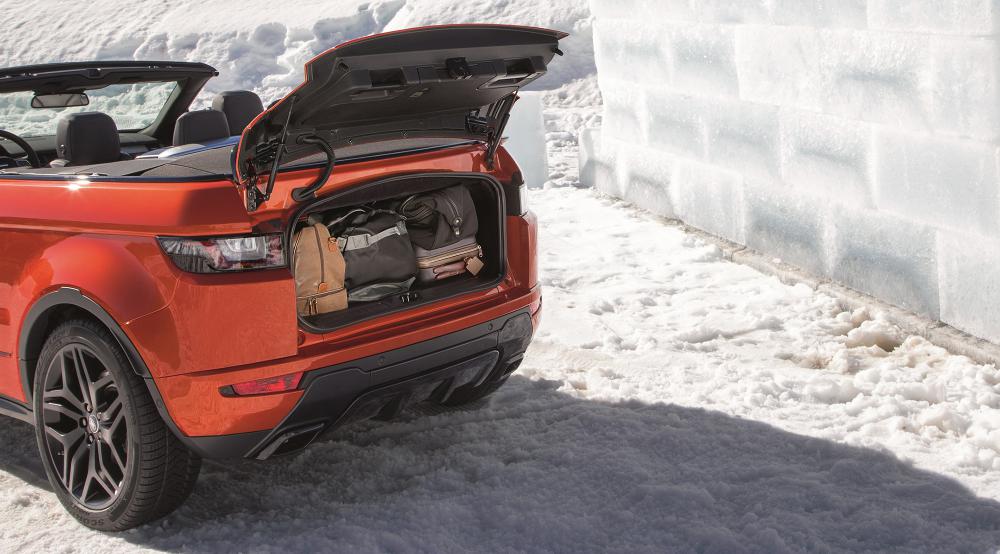 Range Rover Evoque без крыши багажник