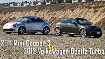 2011 Mini Cooper S против 2012 Volkswagen Beetle Turbo