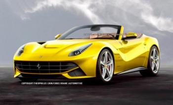 2014 Ferrari F12 Spider один из лучших родстеров 2014 Ferrari F12 Spider