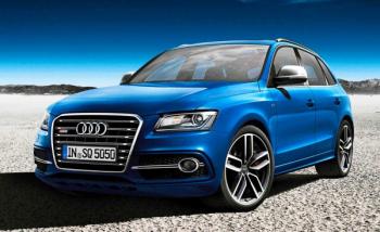 красивый вид автомобиля Audi SQ5 TDI Exclusive Concept красивый вид автомобиля Audi SQ5 TDI Exclusive Concept