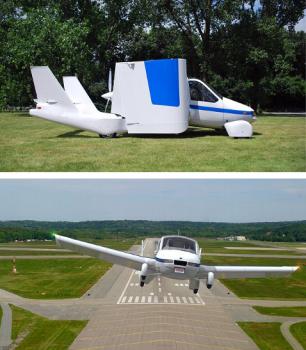 Terrafugia: самолет-авто трансформер